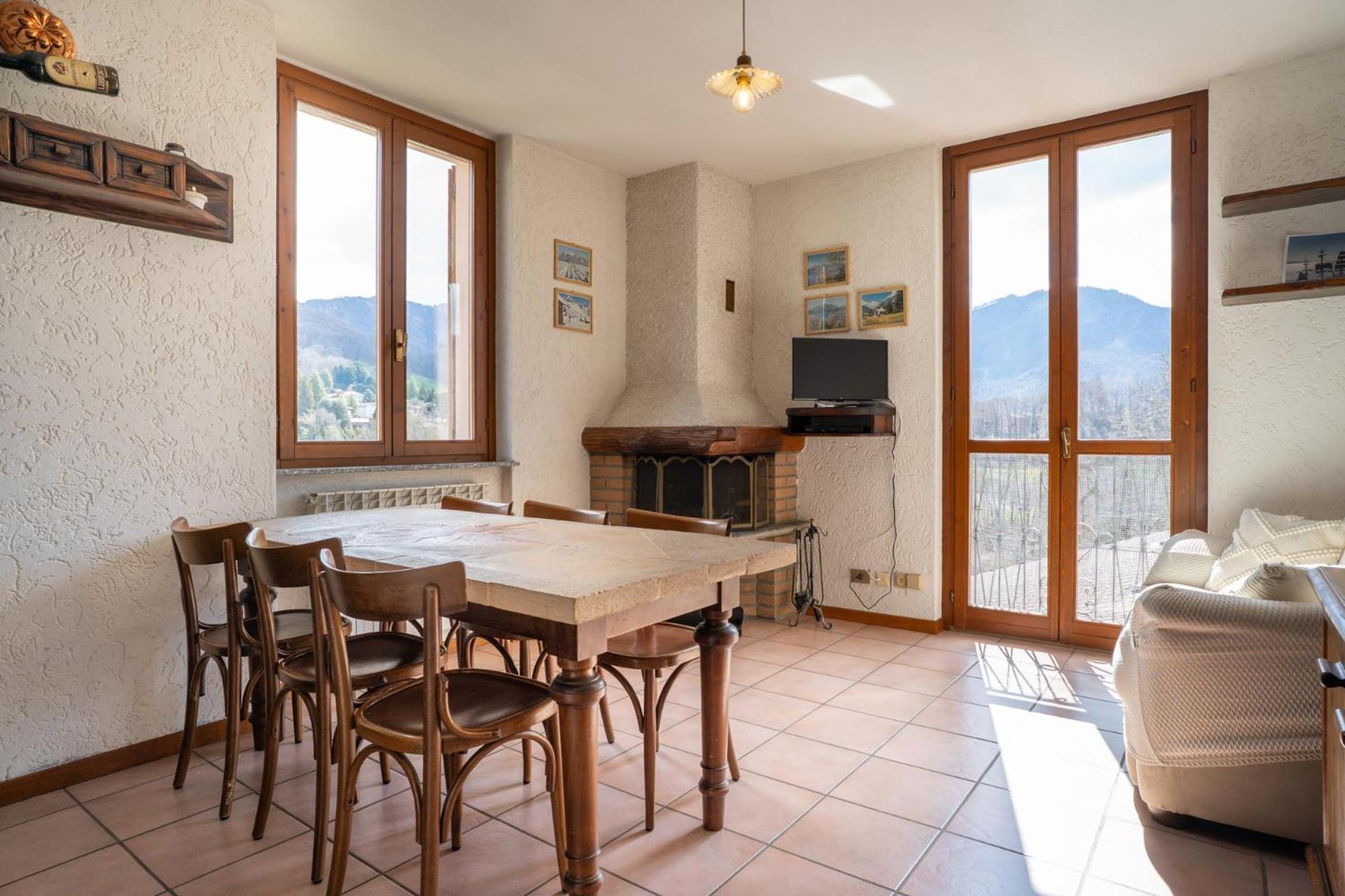 Mountain Lodging With Fireplace And Mountain View Барціо Екстер'єр фото